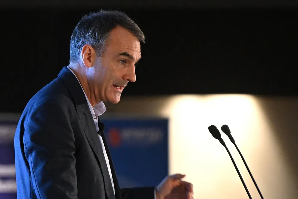 At the helm: BP chief executive Bernard Looney.