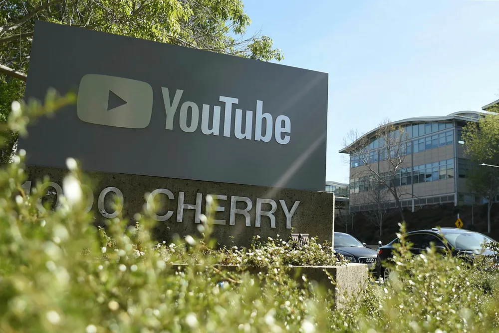 Youtube strammer til. Her fra selskapets hovedkvarter i San Bruno i California.