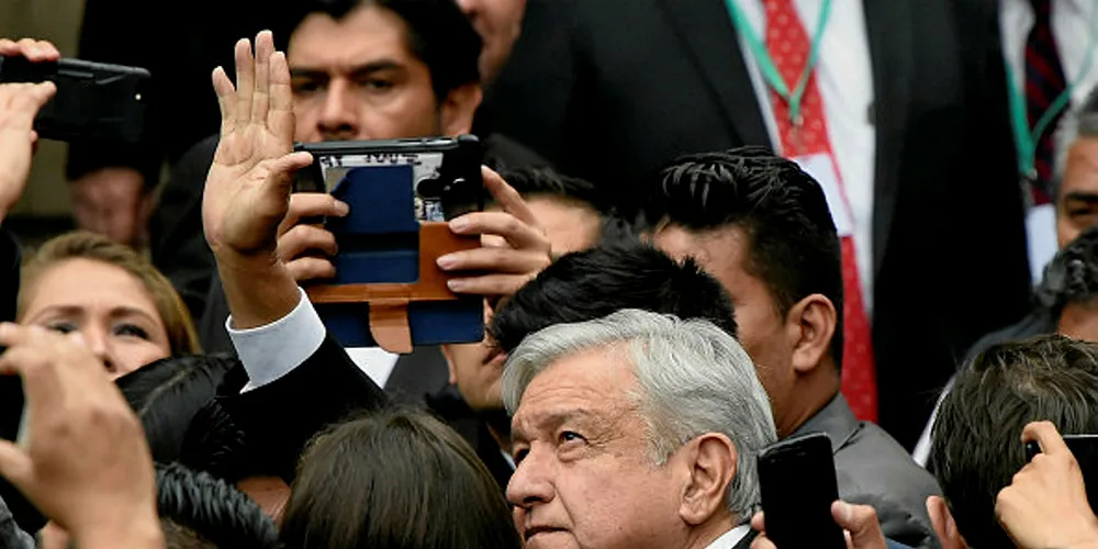 Mexican President Andres Manuel Lopez Obrador.