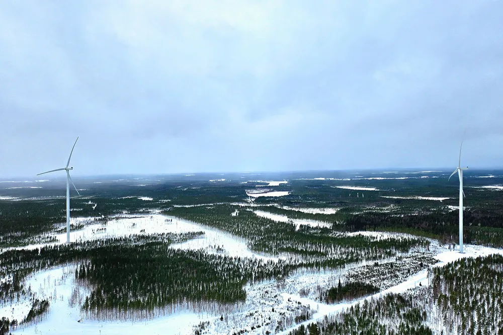 Aneo har kjøpt Kokkoneva vindpark i Finland.