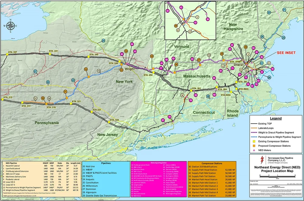 Kinder Morgan stops work on $3.3 bn pipeline