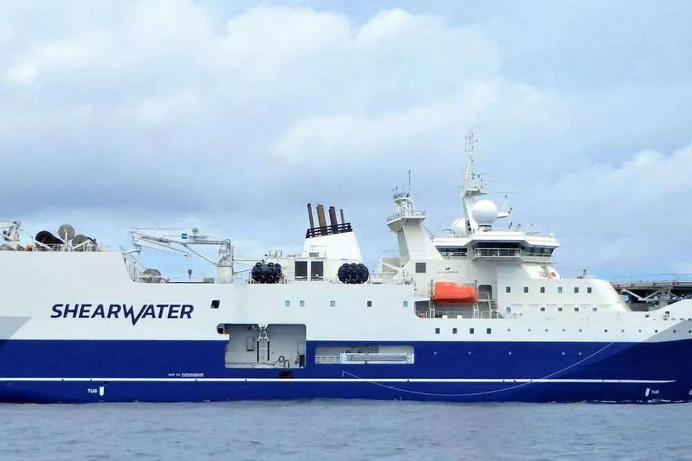 Controversy: Shearwater's Amazon Warrior vessel will carry out a 3D survey for Shell offshore South Africa
