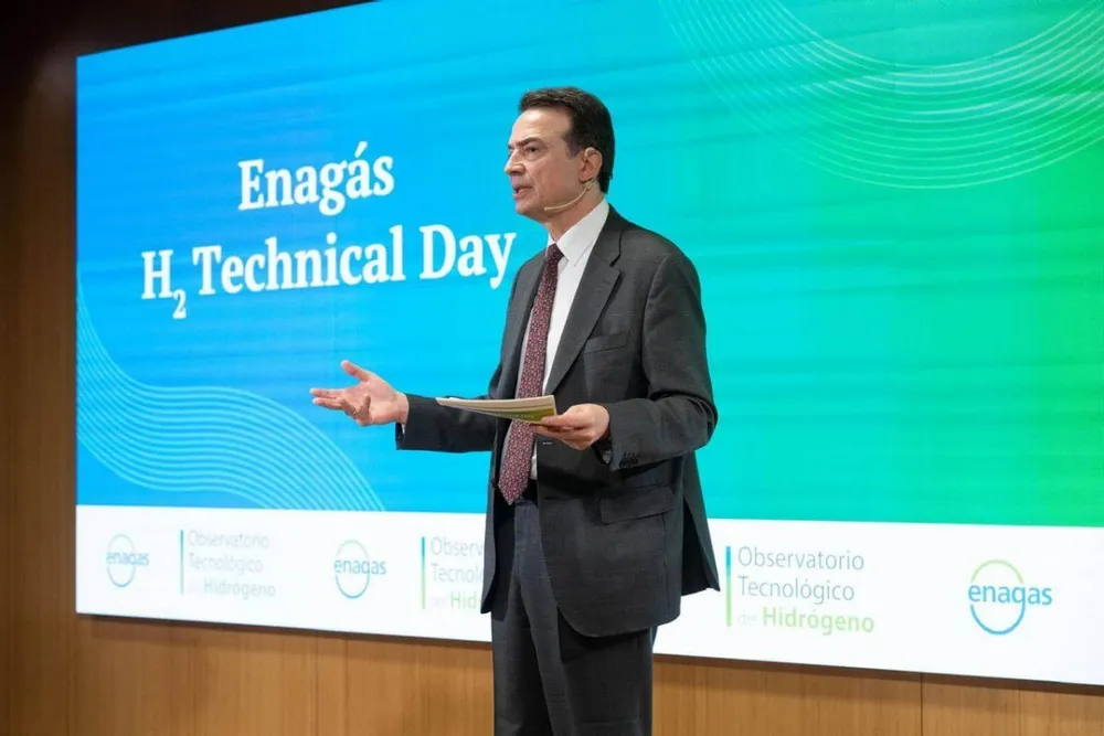 Enagas CEO Arturo Gonzalo