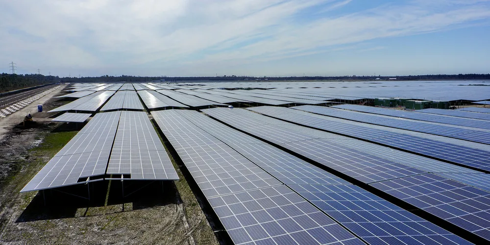 A Neoen solar project. The French group is developing in El Salvador.