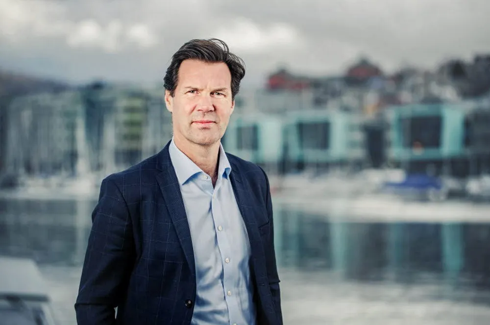 Leroy Seafood CEO Henning Beltestad.