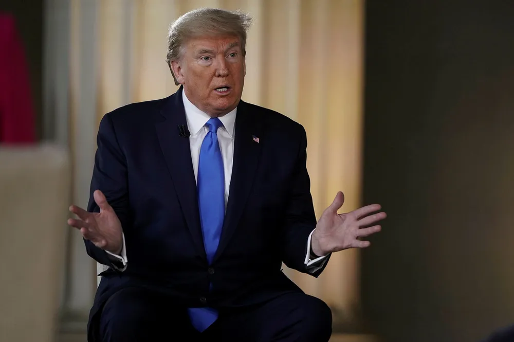 War of words: US President Donald Trump has threatened the US could consider increasing tariffs on China