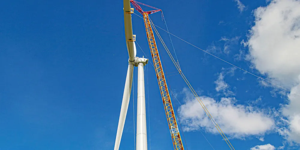 Prototype of Enercon's E-160 EP5 model