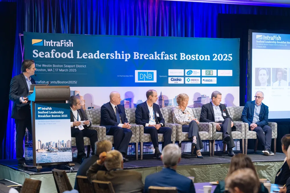 The IntraFish Seafood Leadership Breakfast 2025, held in during the Seafood Expo North America trade show, featured a host of senior industry leaders talking tariffs, trade, M&A, retail and more.