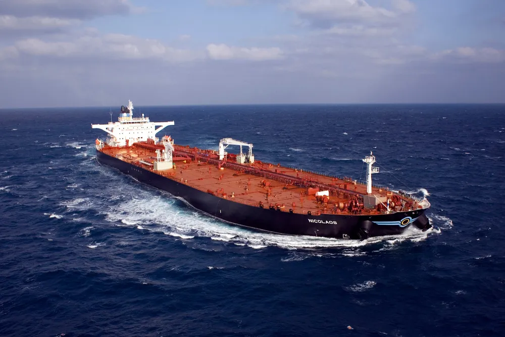 Andriaki Shipping’s suezmax tanker Nicolaos.