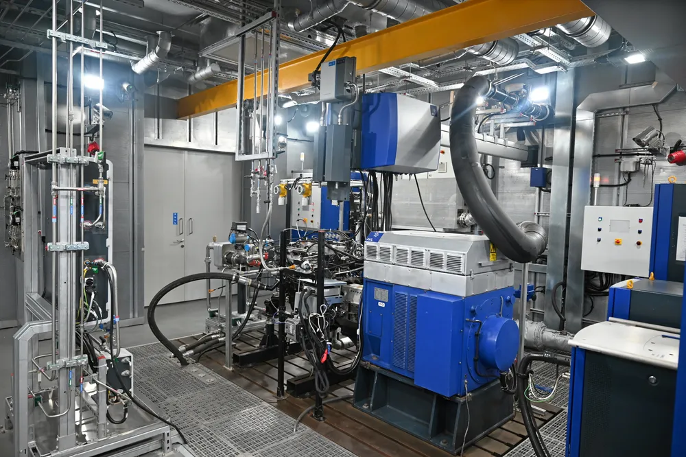 Tata Motors' hydrogen testing facilities in Pune.
