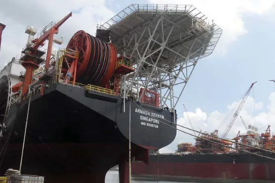 Nearing sailaway: the Armada Kraken FPSO