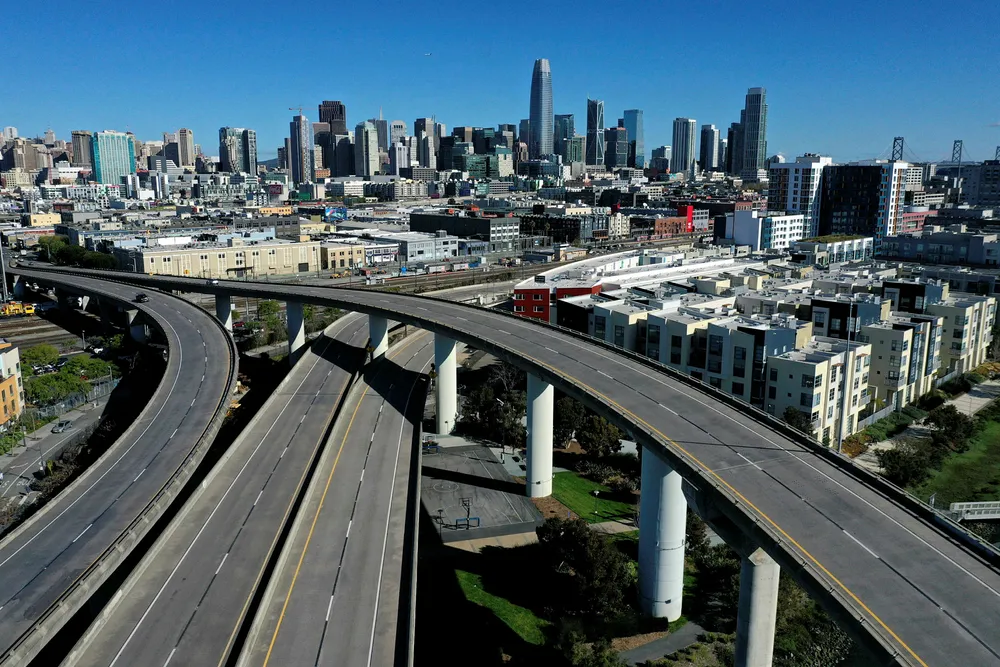 Empty highways: Travel, social distancing measures to stop the spread of coronavirus have cut sharply into energy demand