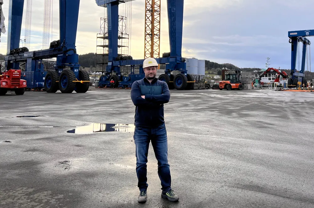 Hugo Strand, verftsdirektør Fitjar mekaniske og styreformann i Norske skipsverft.