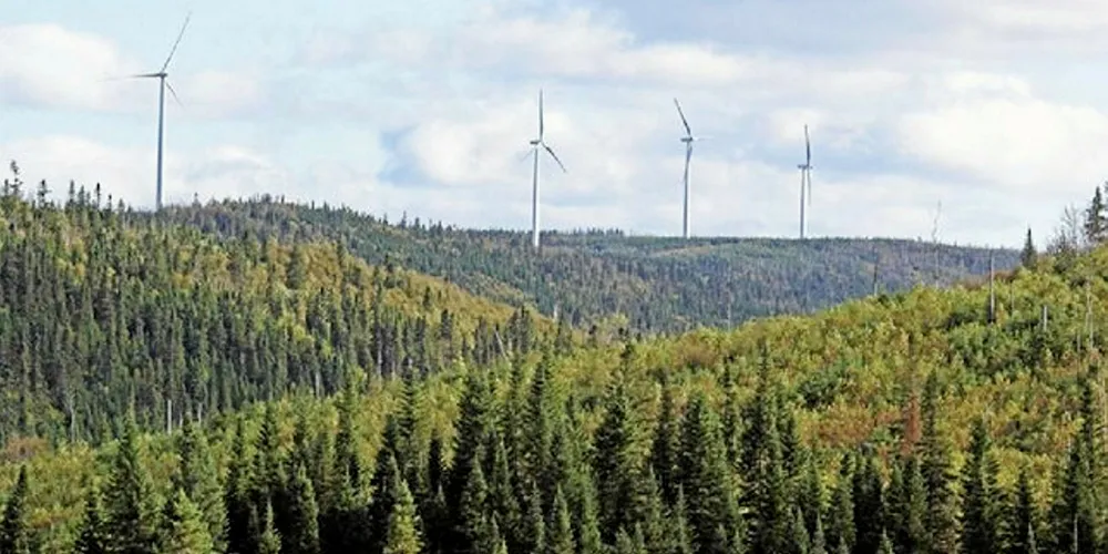 Innergex Carleton wind farm in Quebec.