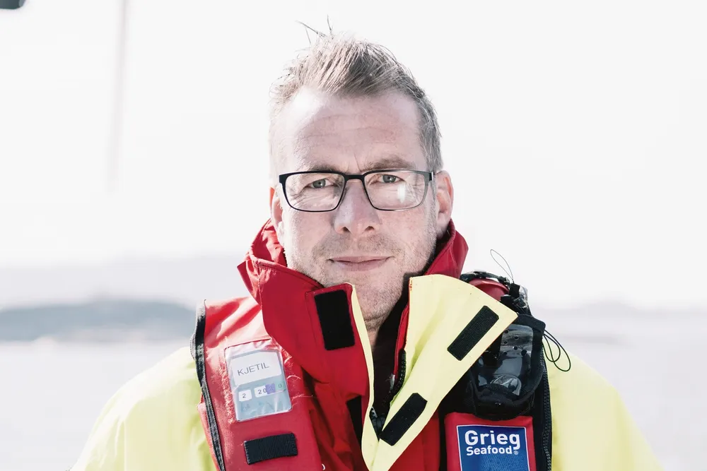 Kjetil Ornes, Grieg Seafood's new regional director for its Rogaland division