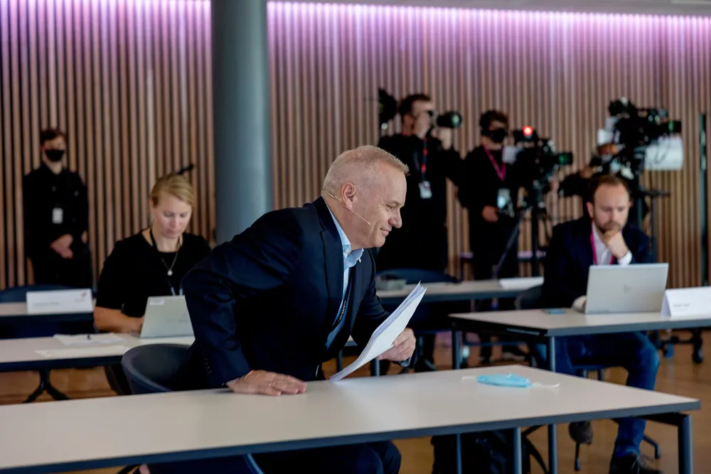 Equinors konsernsjef Anders Opedal har en plan for hvordan han skal omstille oljekjempen. Tirsdag morgen presenterte han selskapets strategioppdatering på en pressekonferanse.