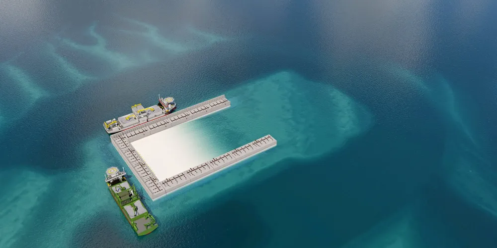 . Elia DEME Jan de Nul energy island Belgium.