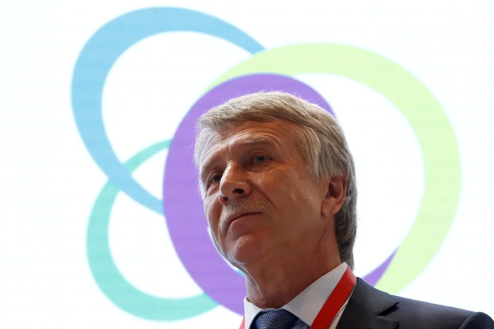 Growth: Leonid Mikhelson, chairman of Russian independent gas producer Novatek