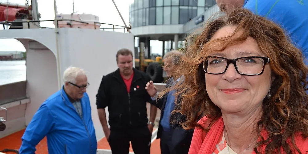 Ingrid Heggø la frem fiskeripolitisk plattform i fjor. Hun vil ha en mer samlet vurdering av hvordan strukturordningene for fiskeflåten skal utformes. Ikke stadig nye ordninger de ikke ser konsekvensene av. Foto: John Arne Storhaug