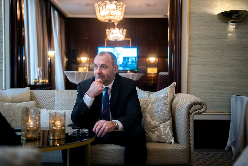 Jan Arve Haugan er administrerende direktør i Aker Energy, Kjell Inge Røkkes nye oljeselskap i Ghana.