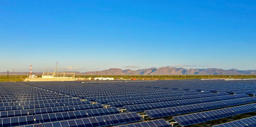EDF Renewables' 119MW Bluemex PV plant in Sonora state, Mexico