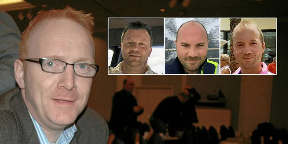 Ringnotreder Agnar Lyng (hovedbildet) er i konflikt med nevøene sine, Tomas, Morten og Trygve Lyng.Foto: Foto: Einar Lindbæk og privat