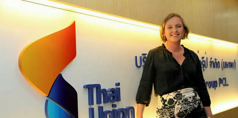 Darian McBain, Thai Union’s Global Director for Sustainable Development.
