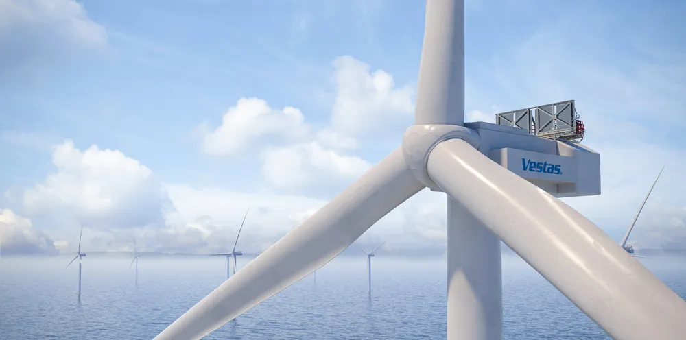 A rendering of the Vestas 15MW.