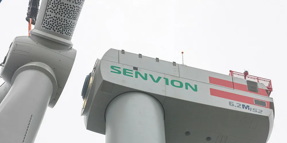 Senvion revealed last year that it's working on a 10MW+ turbine.