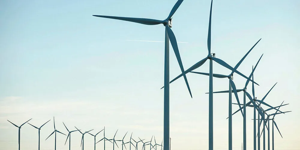 Vestas turbines in Texas.