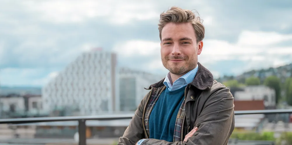 Olav Haga er ansatt som forretningsutvikler i Akershus Energi.