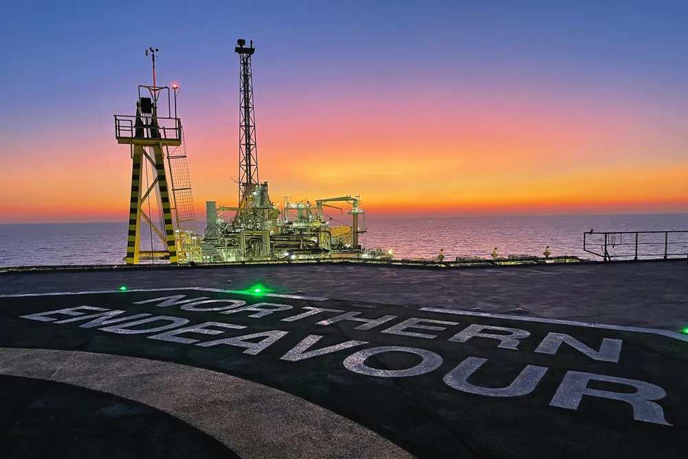 Decommissioning gig: the Northern Endeavour FPSO was left stranded offshore Australia