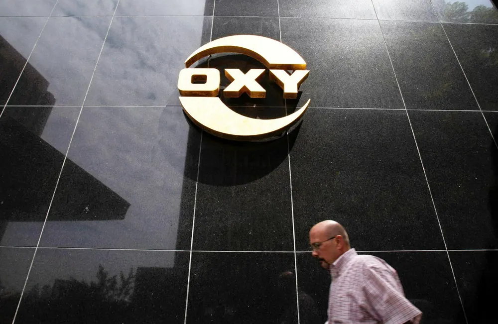 Rough going: Occidental Petroleum is hoping higher oil prices will allow it to cut into a heavy debt load it assumed after buying Anadarko Petroleum in 2019
