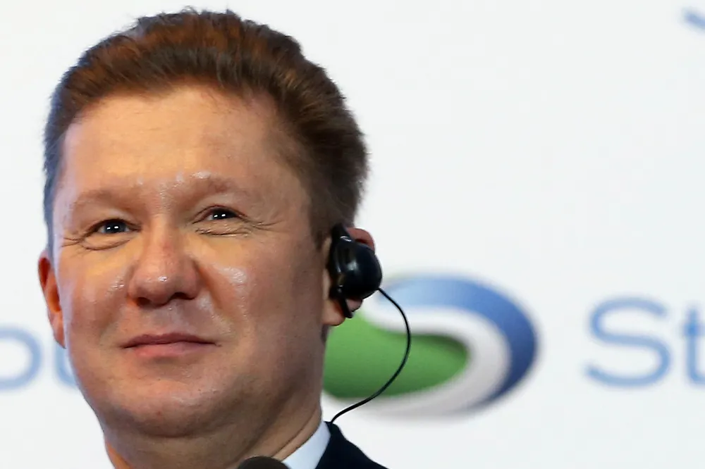 Spending boost: Gazprom's executive chairman Alexei Miller