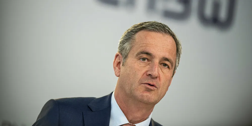 EnBW chief executive Frank Mastiaux