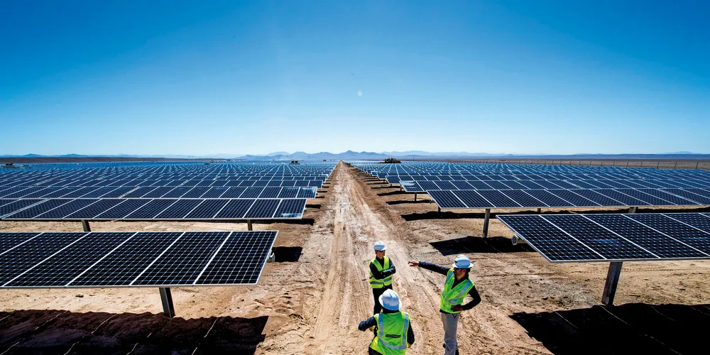 The Acciona projects will join others in Chile's sun-rich Atacama Desert.