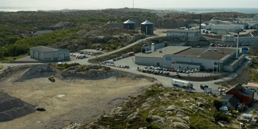 The Swedish Smogenlax facility is located on Sweden's west coast.