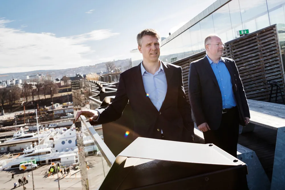 Jan Harald Solstad og Thomas Bjørgo ledet Point Resources og er blant dem som nå får store gevinster på oljeselskapet de var med å starte.