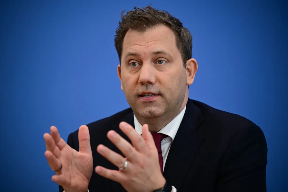 German finance minister and vice-chancellor Lars Klingbeil.