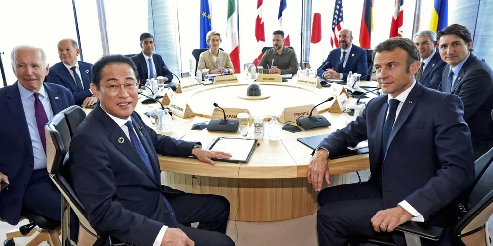 Volodymyr Zelenskyy, Ukraine’s president, joined G7 leaders last month to discuss the measures against Russia.