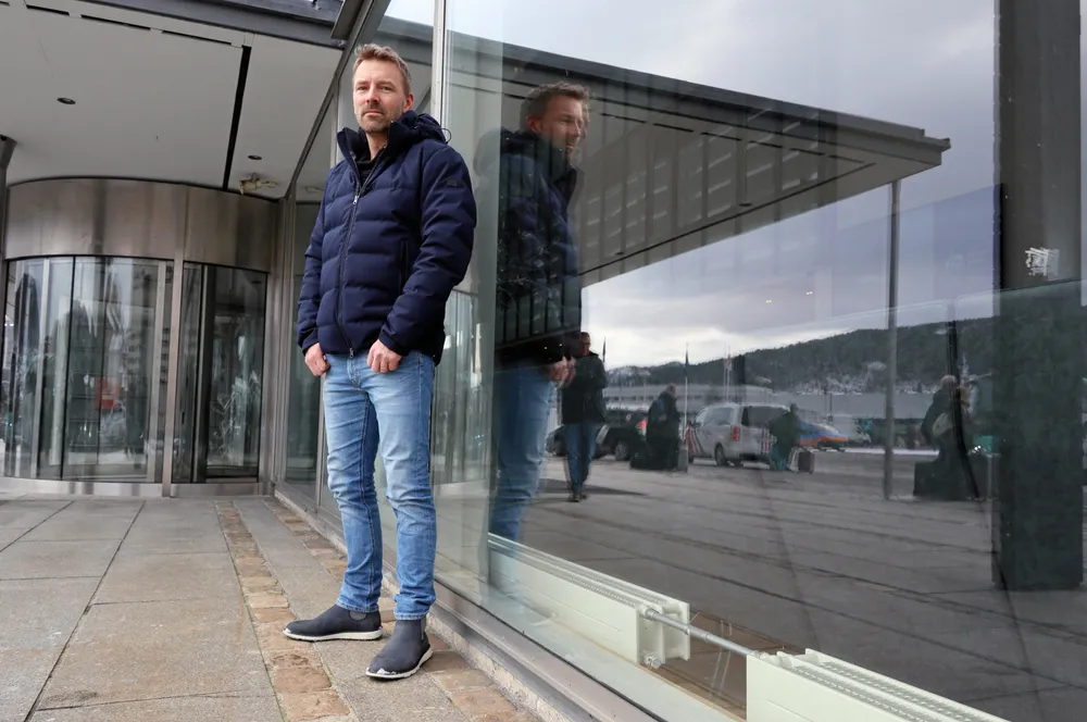Ronny Opsjøn Langset ved Vard Langsten.