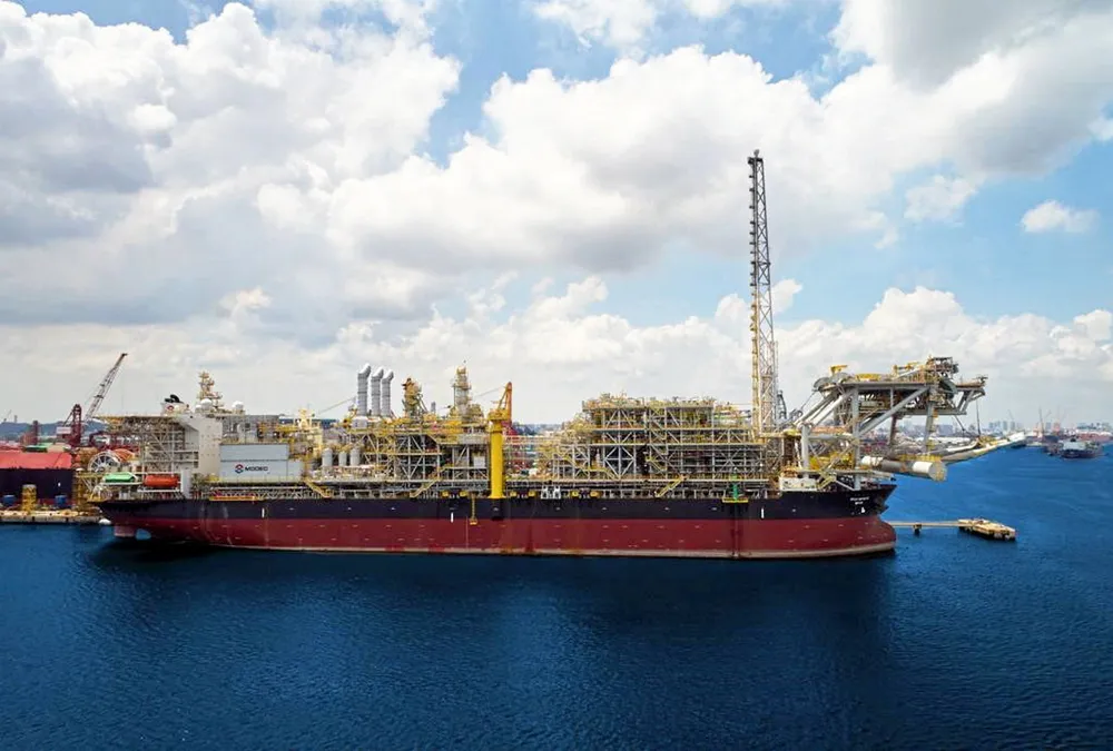 Producing: the Miamte FPSO started operations in the Amoca-Mizton-Tecoalli field for Italy's Eni offshore Mexico