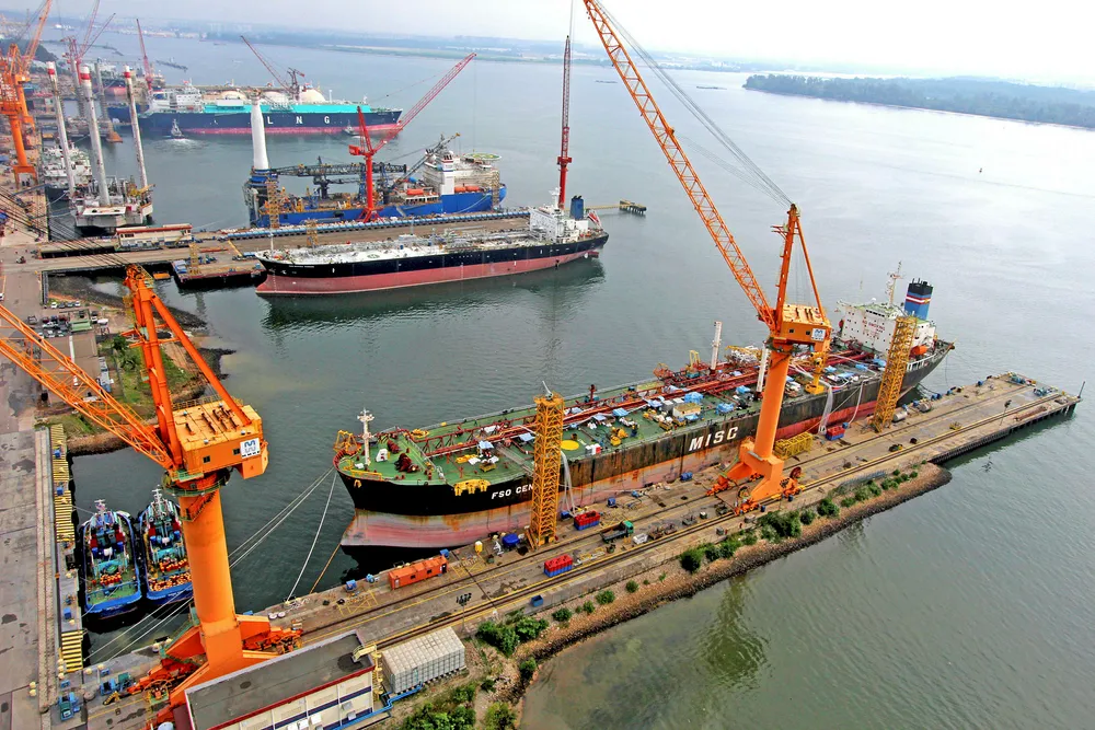 Malaysia Marine & Heavy Industries yard