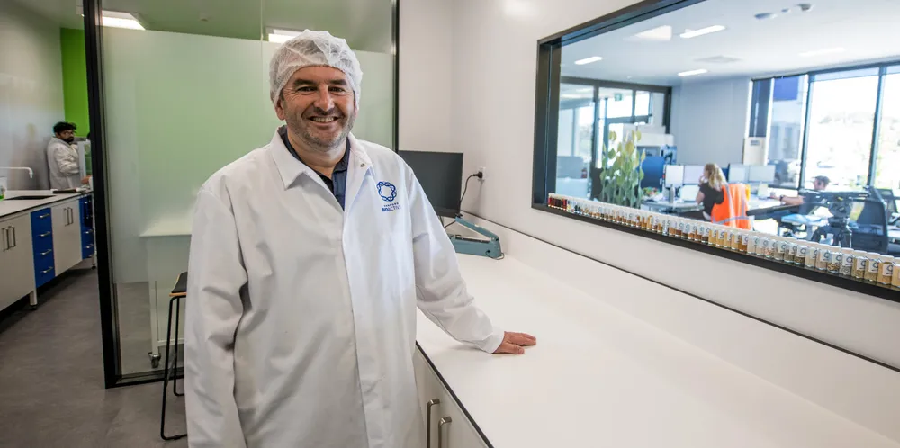 Andrew Stanley, Sanford general manager of innovation at the new Sanford Bioactives Center.