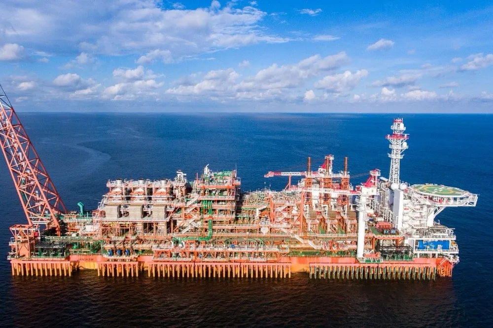 Eni-operated Jangkrik Floating Production Unit (FPU) in Indonesia