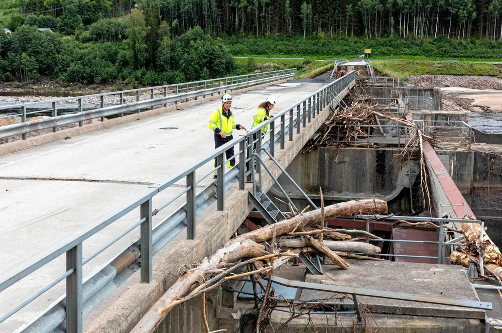 Braskereidfoss kraftverk hadde den største ulykken blant vassdragene i 2023.