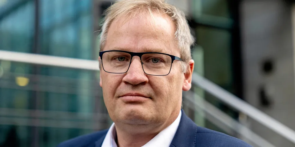 Espen Fjeld, adm.dir. i Energi Salg Norge as, legger frem det beste årsresultatet for 2021, siden oppstart av bedriften i 2010.