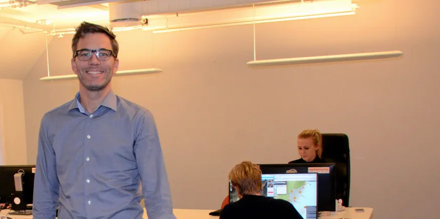 Gründer og sjef Andreas Thorsheim i Otovo opplever stor interesse for solenergiselskapets aksjer.