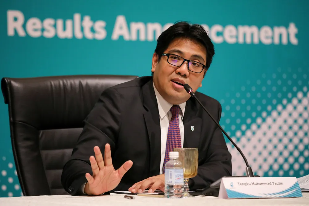 Petronas Group chief executive Tengku Muhammad Taufik Tengku Aziz