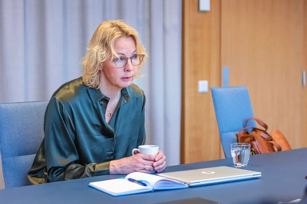 Toppsjef Kristin Lian i Hafslund Kraft.